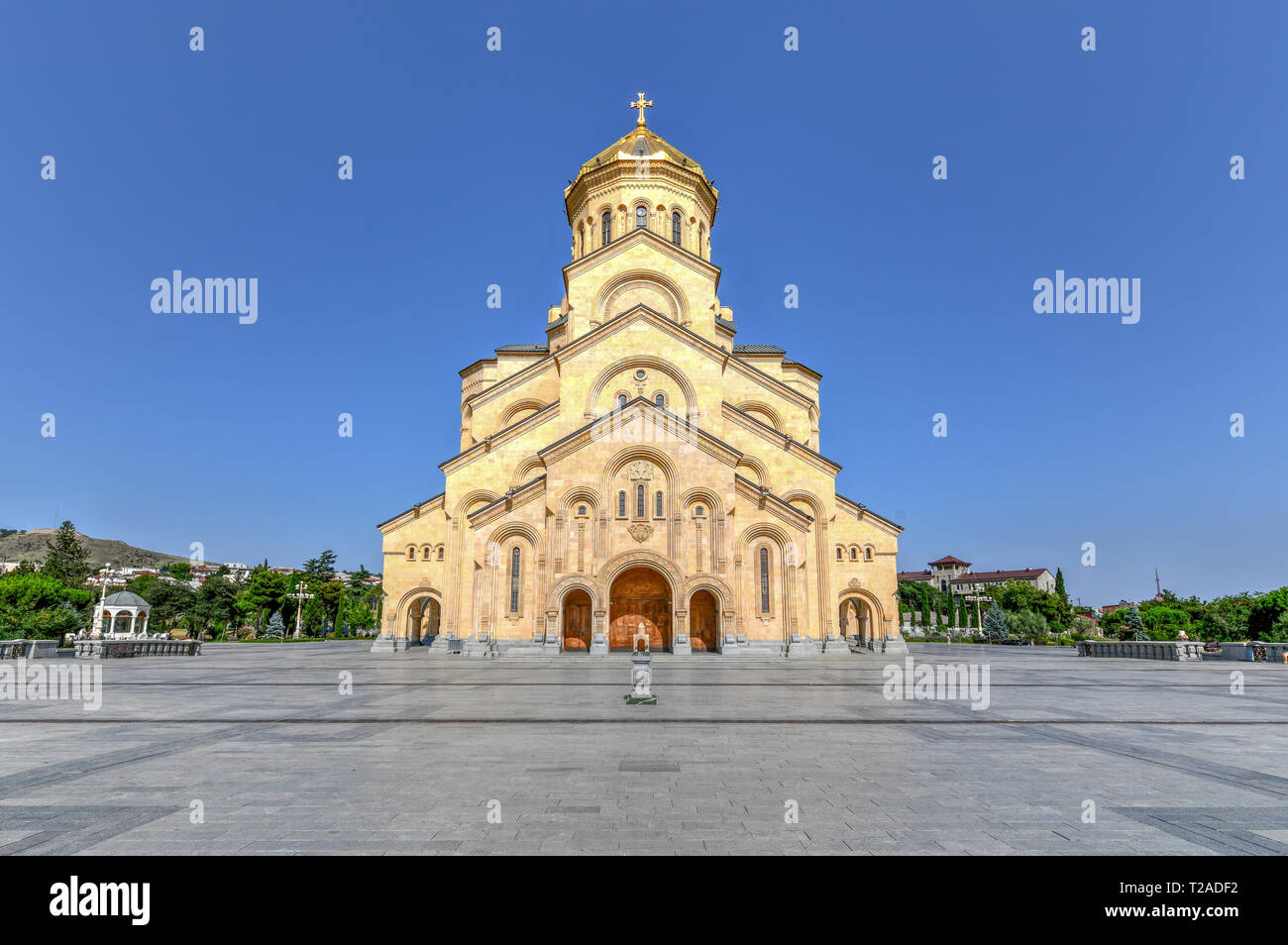 The Holy Trinity Cathedral of Tbilisi commonly known as Sameba is the ...