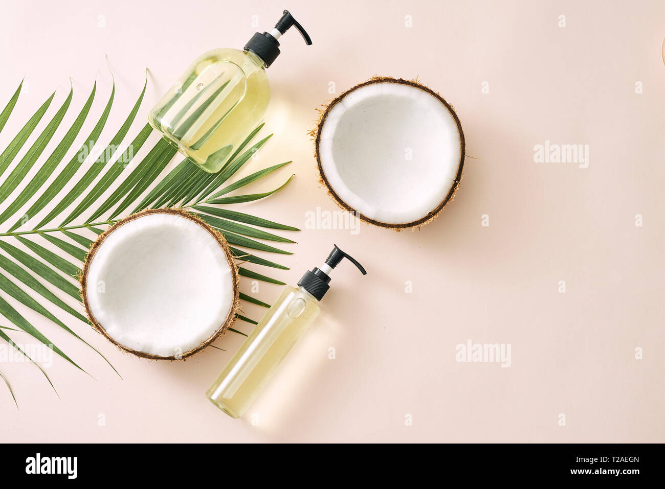 Shampoo And Spray Coconut Hair Care Natural Cosmetics Homemade