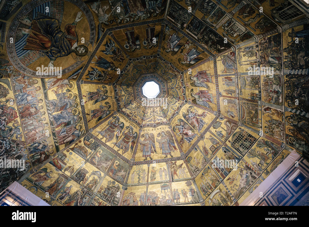 Italy baptistery interior florence hi-res stock photography and images ...