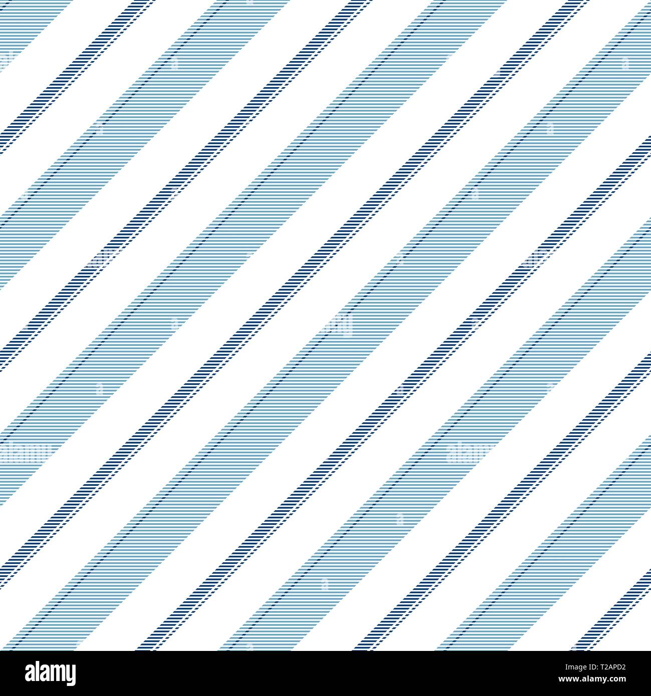 Blue striped classic texture seamless pattern. Vector illustration ...