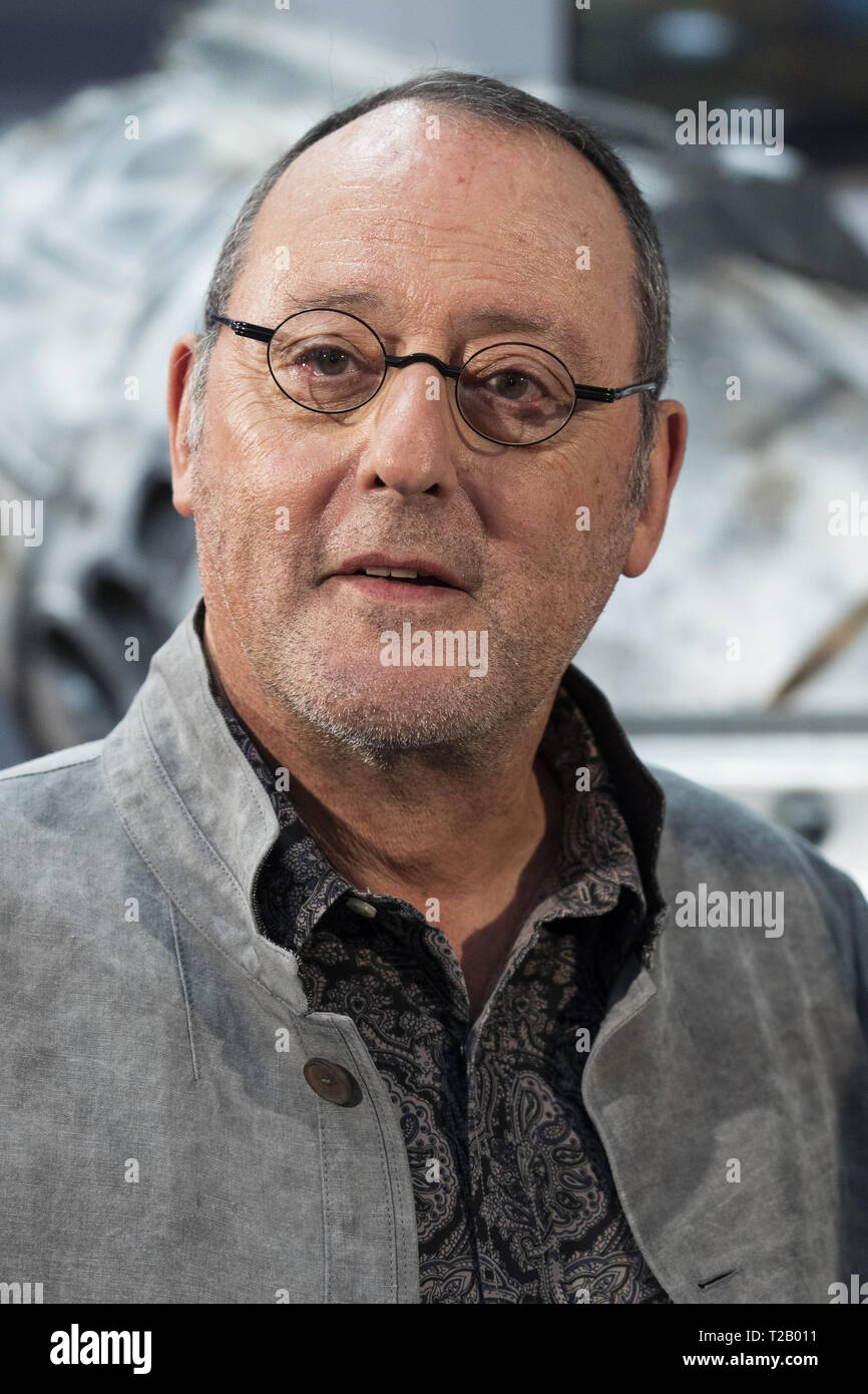 French actor Jean Reno attends the '4 Latas' premiere at Paz Cinema in  Madrid Featuring: Jean Reno Where: Madrid, Spain When: 28 Feb 2019 Credit:  Oscar Gonzalez/WENN.com Stock Photo - Alamy