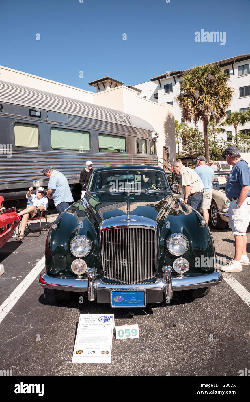 Naples Florida Usa March 23 2019 Rare Blue 1962 Bentley S2 Continental Flying Spur At The 32nd Annual Naples Depot Classic Car Show In Naples Fl Stock Photo Alamy