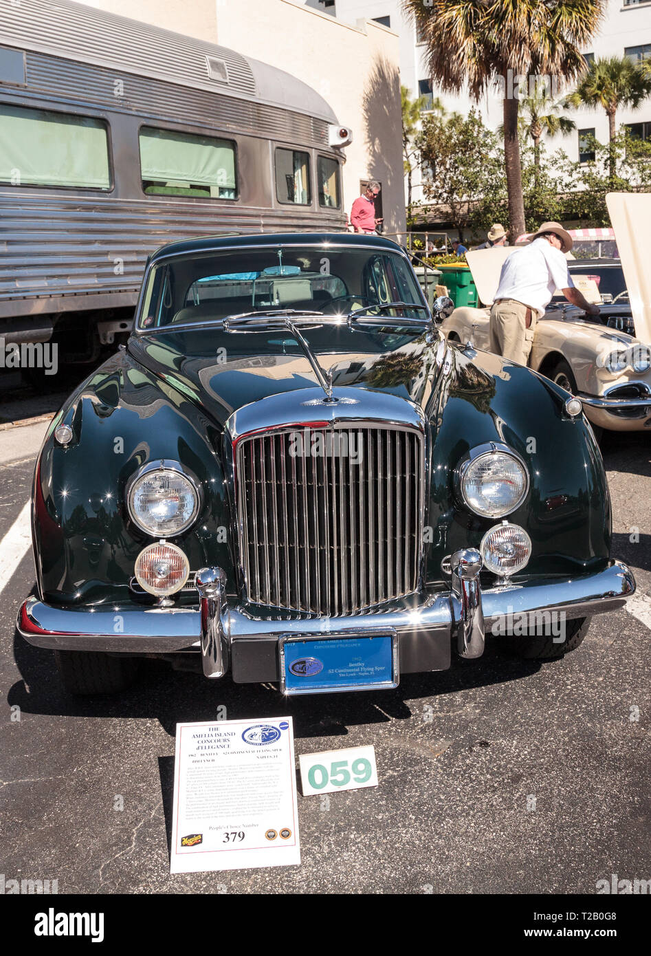 Naples Florida Usa March 23 2019 Rare Blue 1962 Bentley S2 Continental Flying Spur At The 32nd Annual Naples Depot Classic Car Show In Naples Fl Stock Photo Alamy