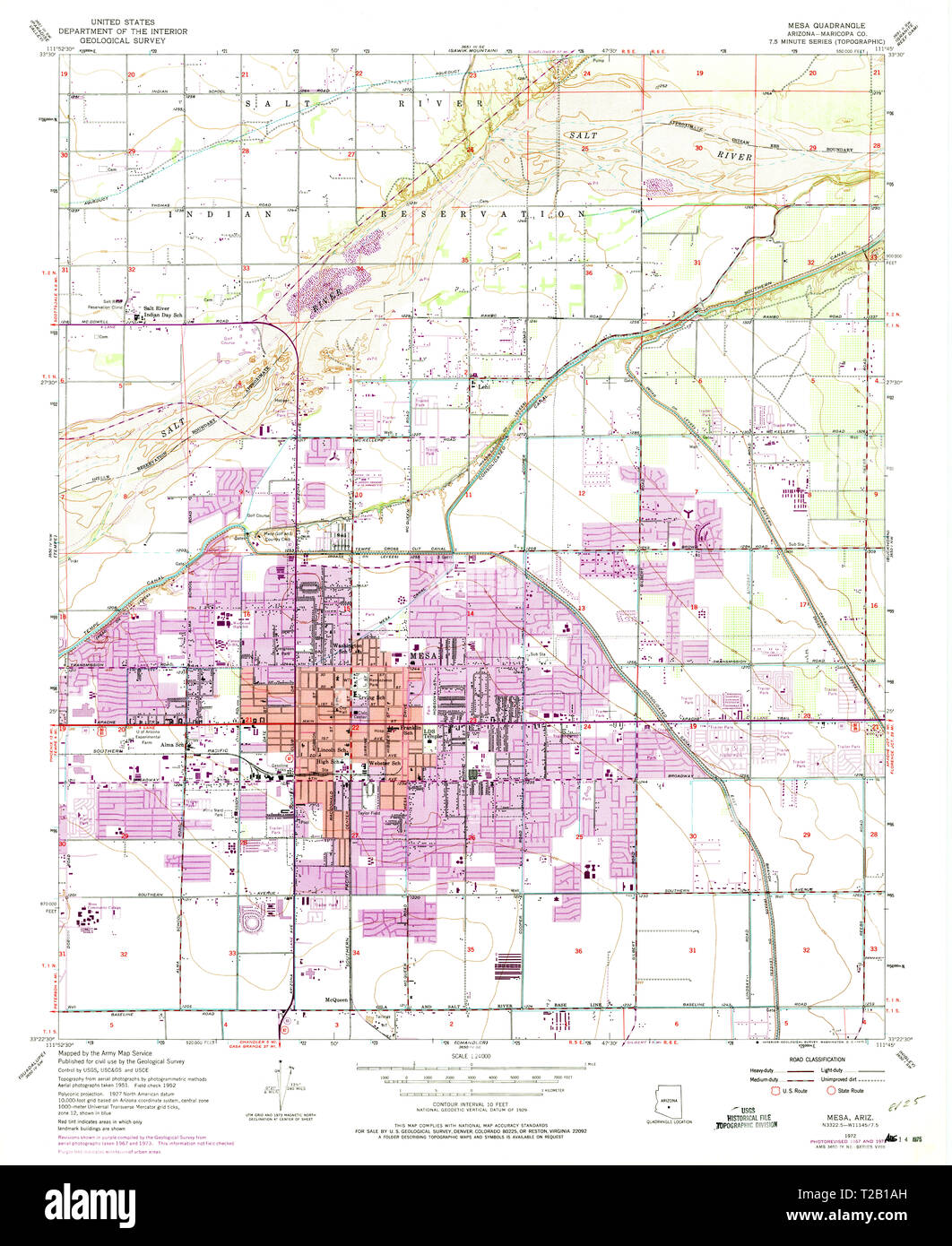 Mesa map Cut Out Stock Images &amp; Pictures - Alamy