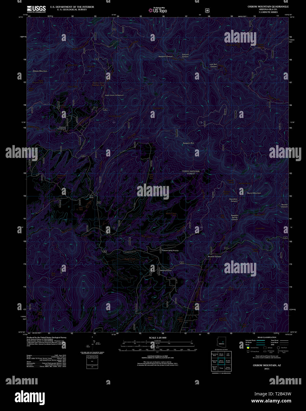 Map of oxbow hires stock photography and images Alamy