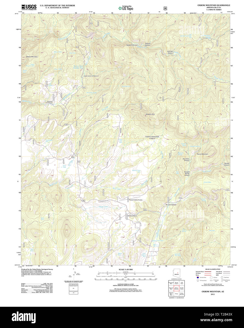 Oxbow map hires stock photography and images Alamy