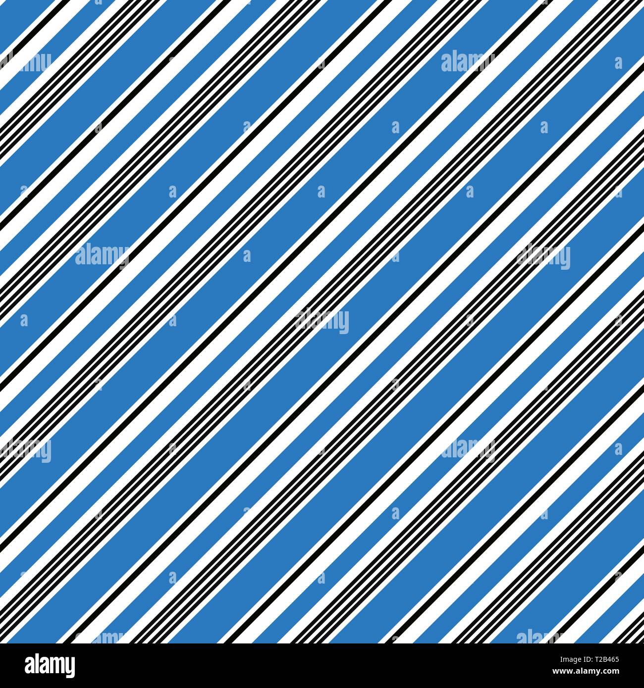 Retro Stripe Pattern With Navy Blue White And Black