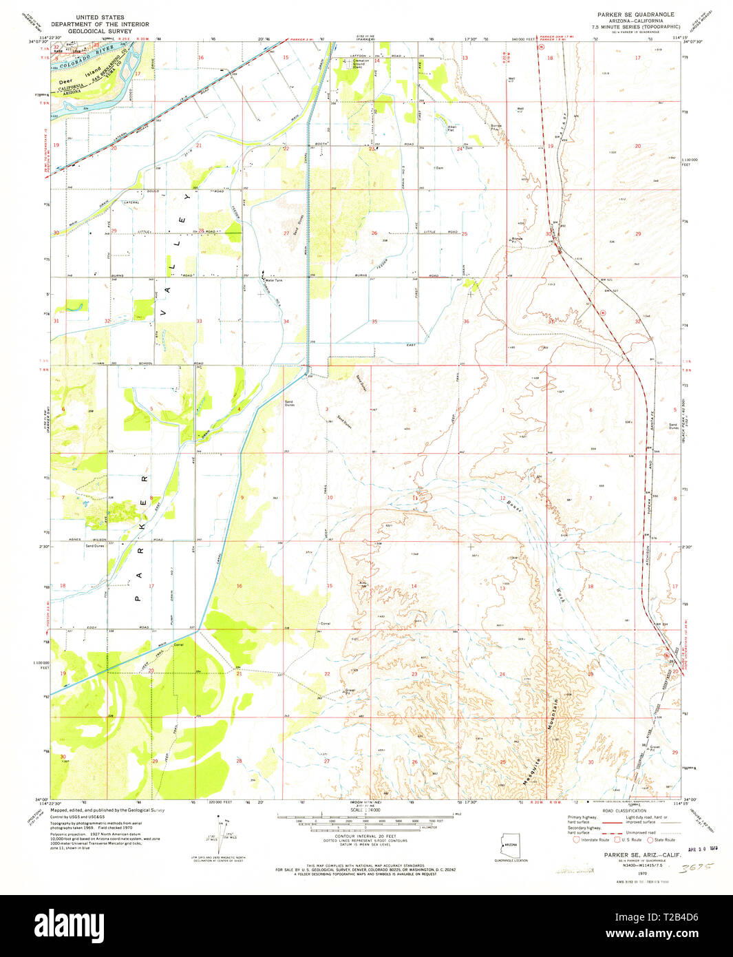 Parker arizona Cut Out Stock Images & Pictures Alamy