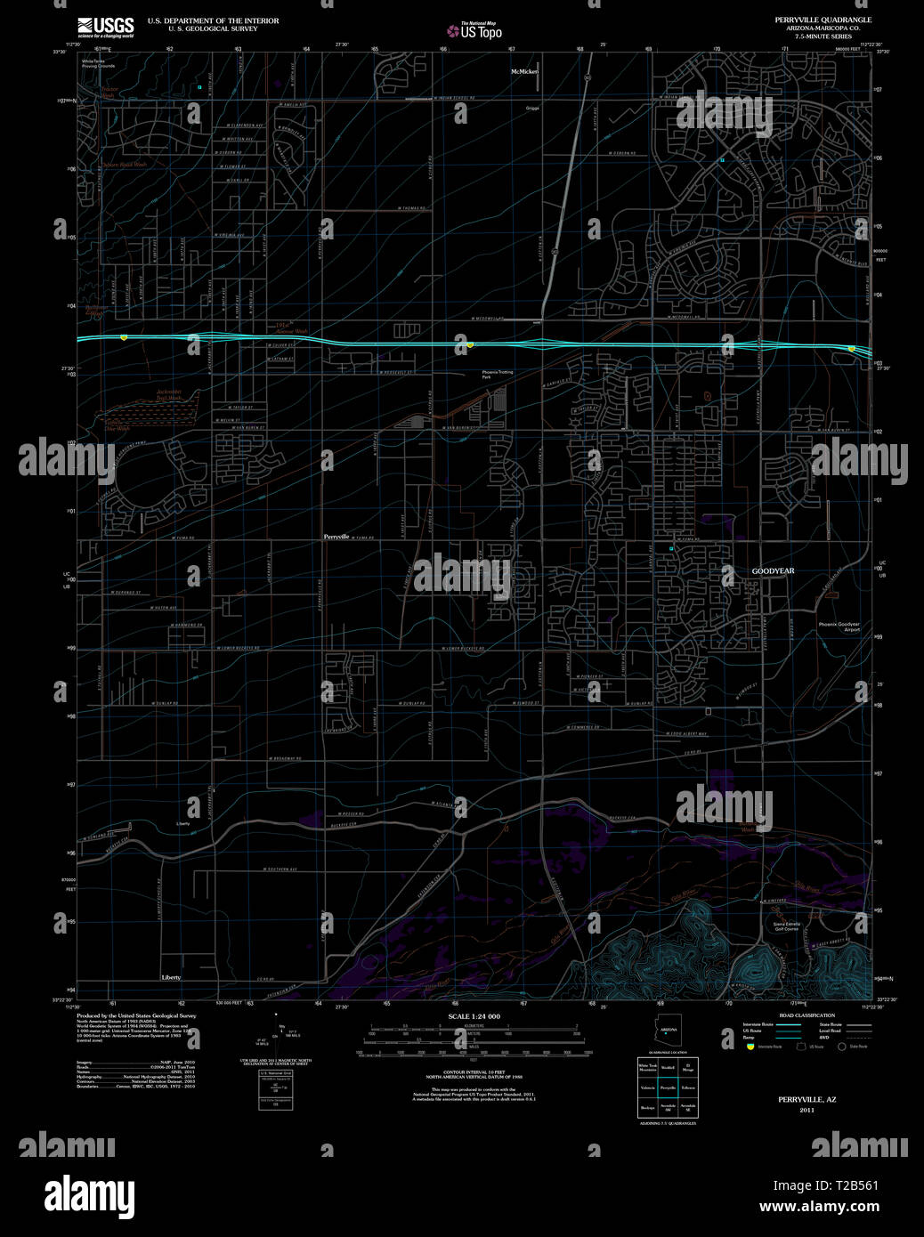 Map of perryville hires stock photography and images Alamy