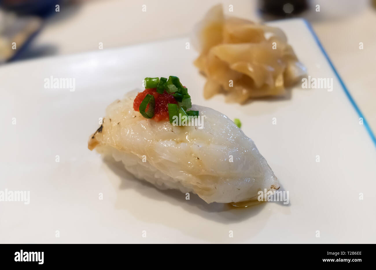 Fluke Fish Sushi