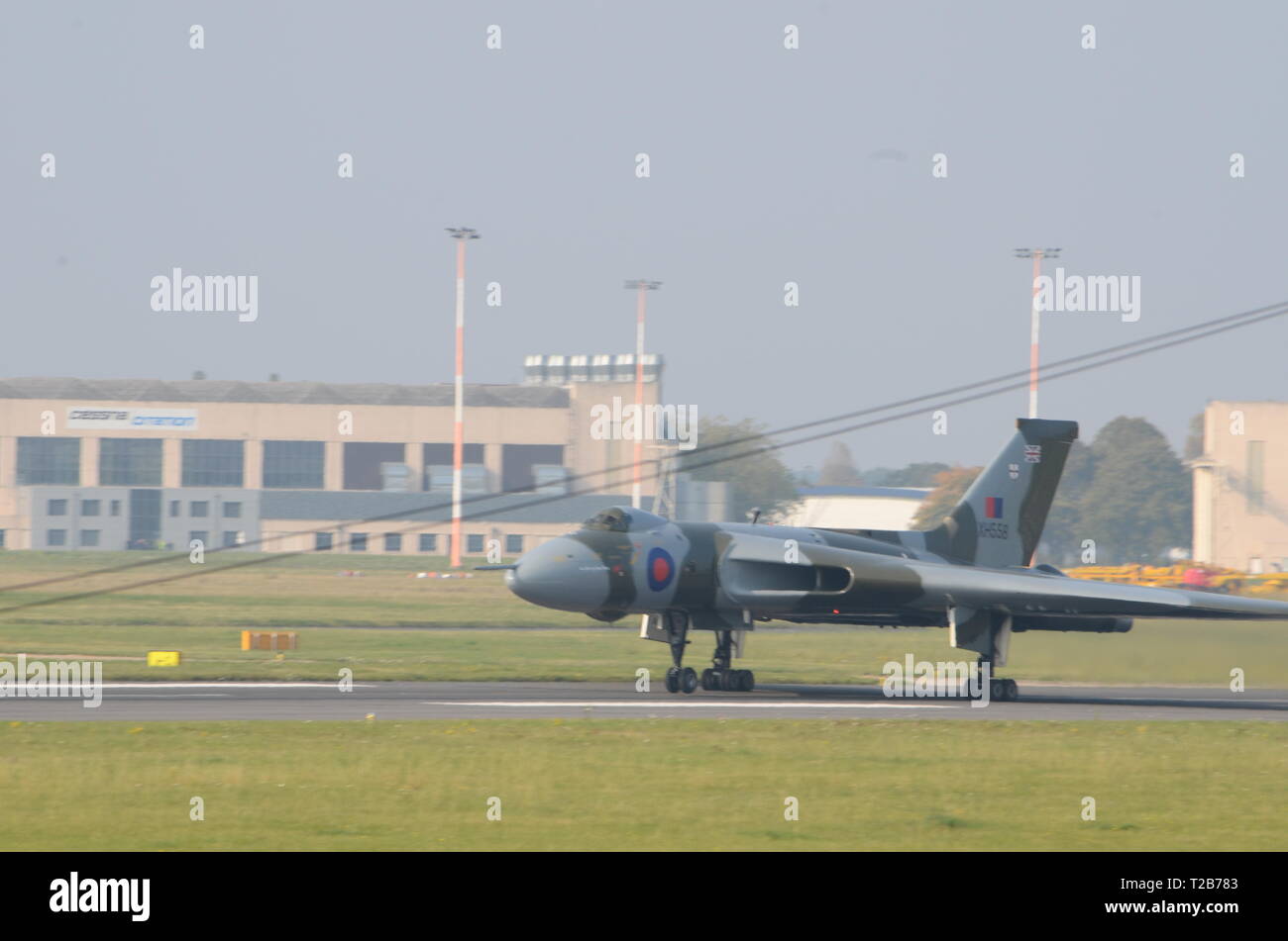 Avro Vulcan XH558 Stock Photo Alamy
