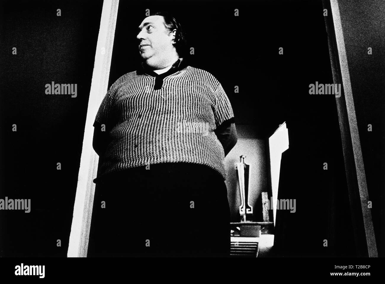 Henri Langlois, film achivist, cinephile, founder of Cinematheque Francaise, France 1972 Stock Photo