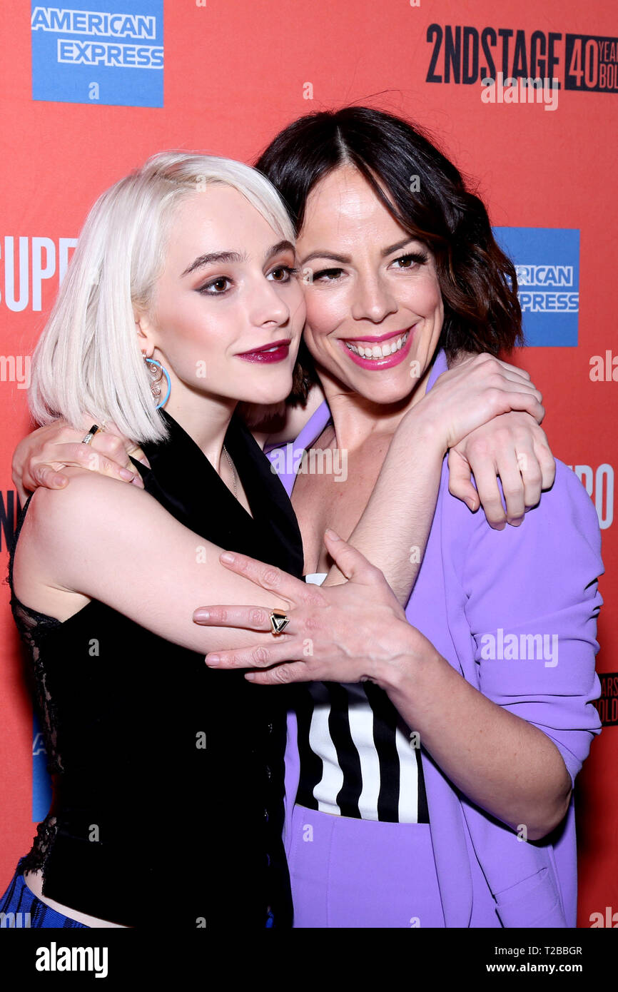 Opening night party for Second Stage Theater's Superhero held at The