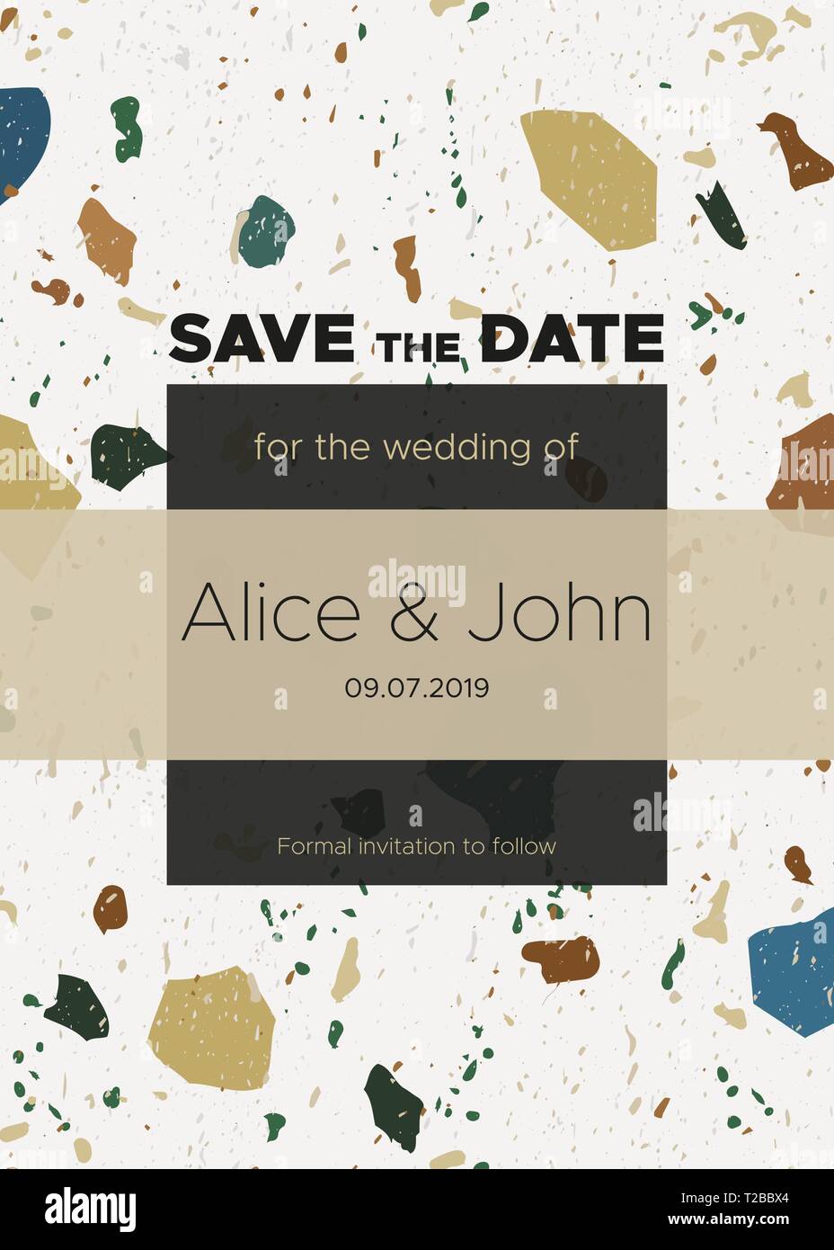 Save The Date Layout High Resolution Stock Photography And Images Alamy