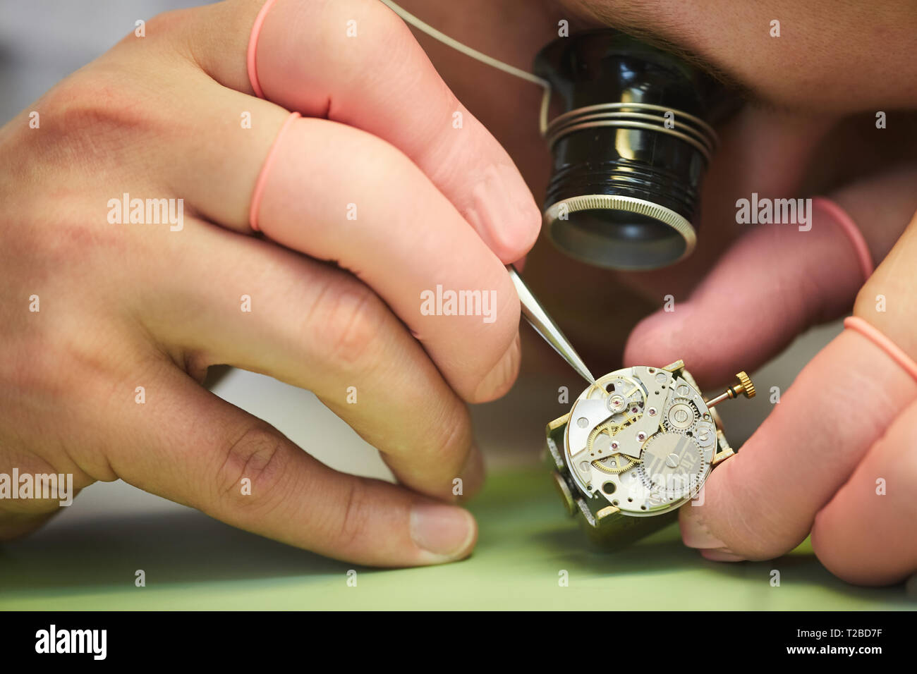 The clockmaker hi-res stock photography and images - Alamy