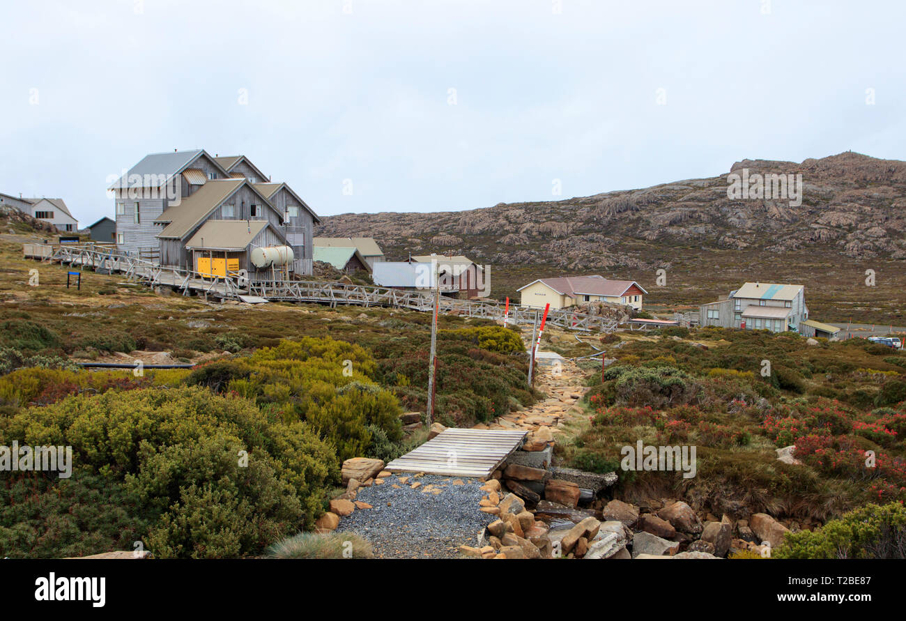 Ski club which forms the Alpine Village at Ben Lomond