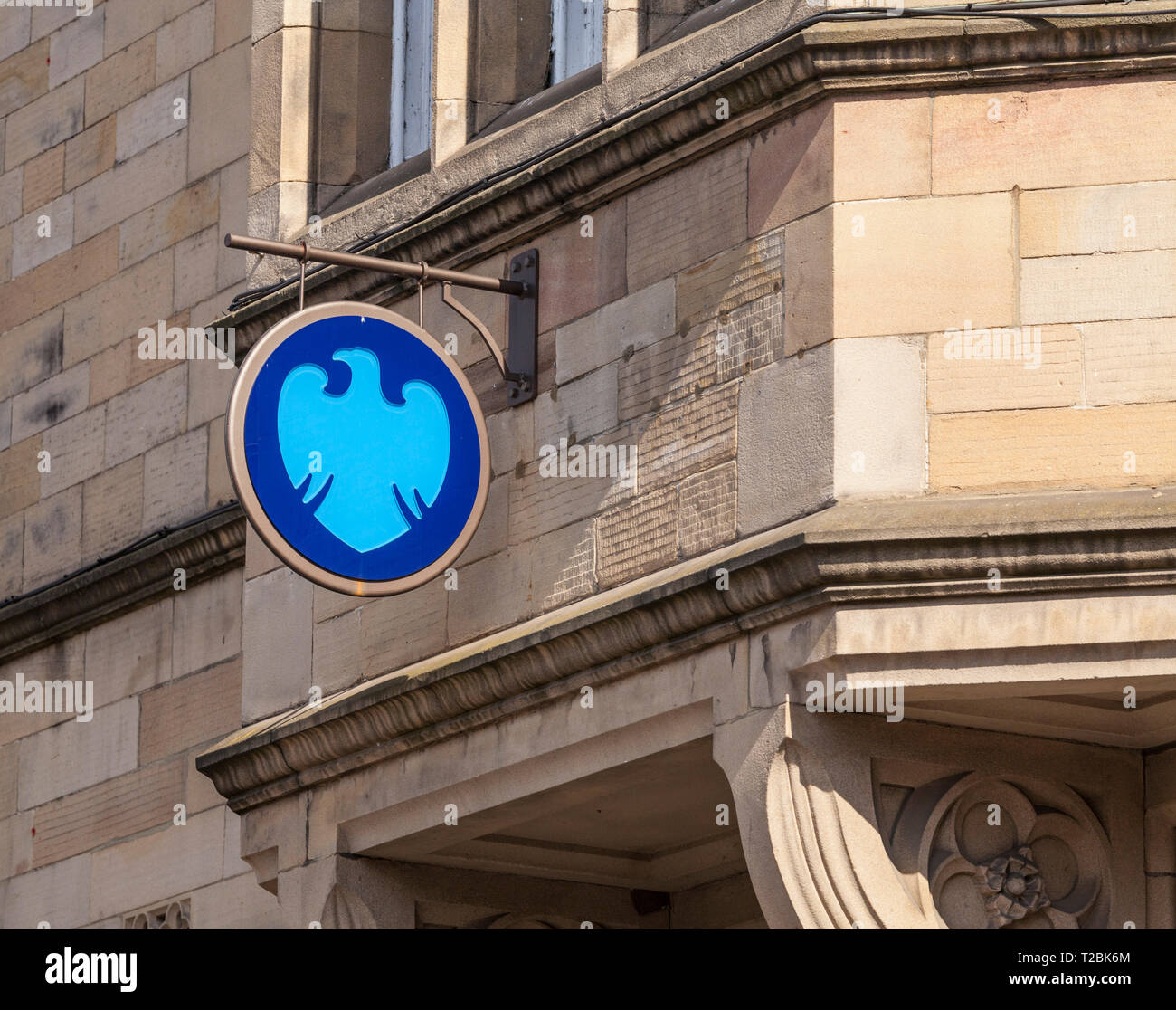 Barclays bank logo eagle hi-res stock photography and images - Alamy