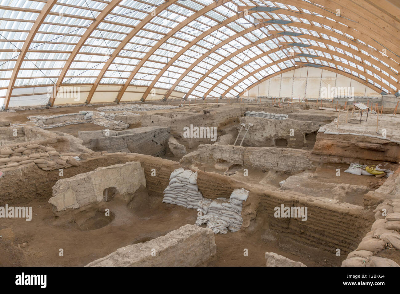 Catalhoyuk was a very large Neolithic and Chalcolithic proto-city ...