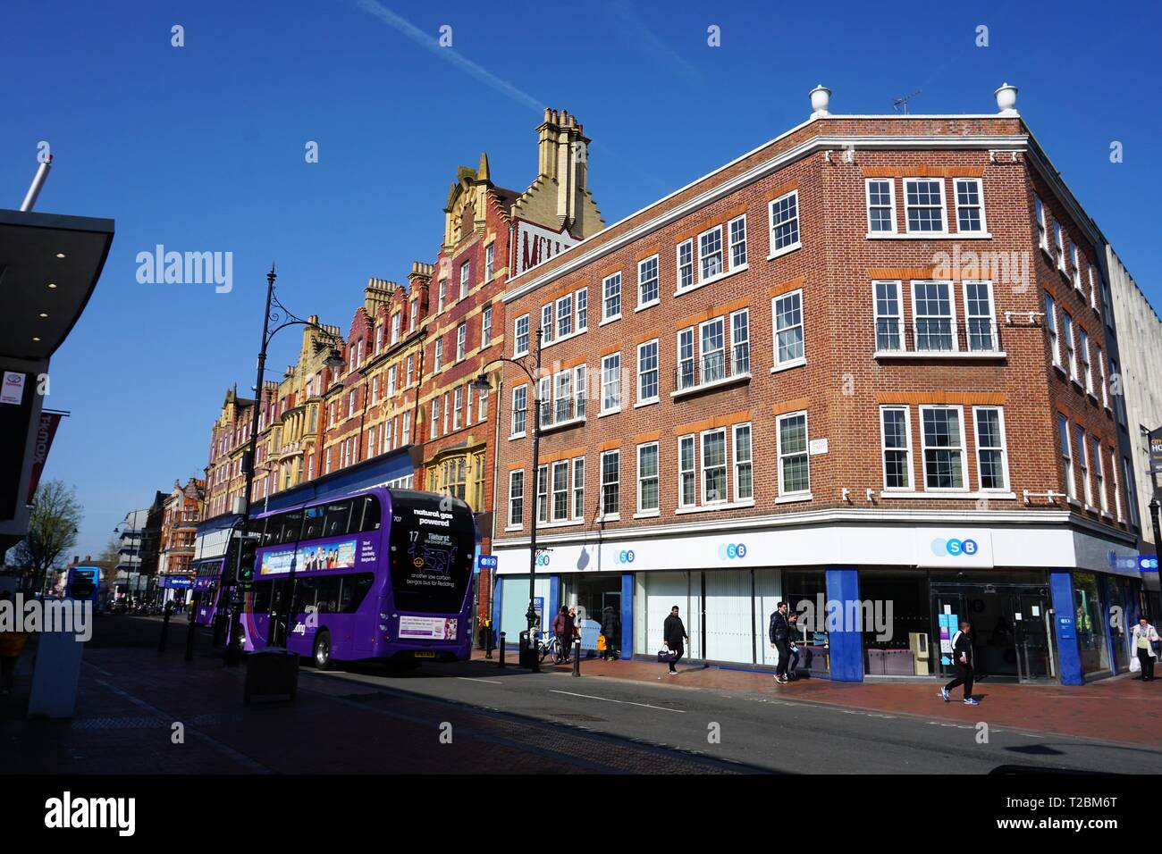 TSB bank in the centre of Reading, UK Stock Photo