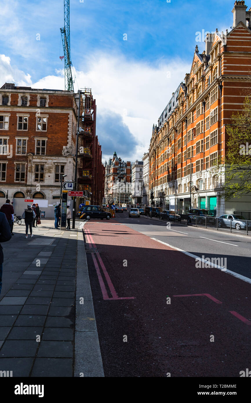 Street of London Stock Photo