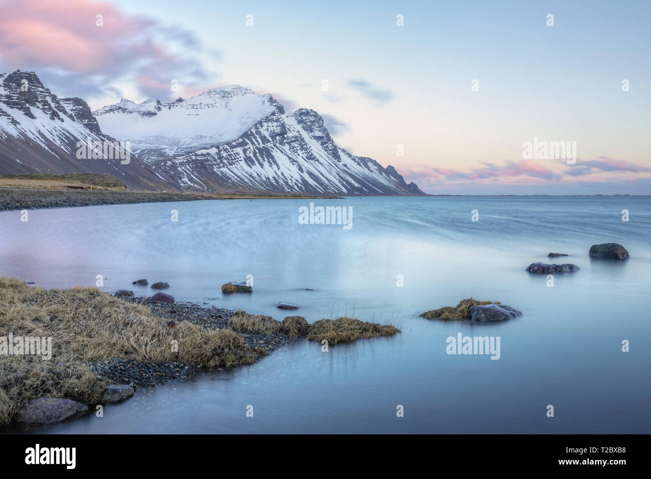 Stokksnes, Hornafjordur, Hofn, South Iceland, Iceland, Europe Stock Photo