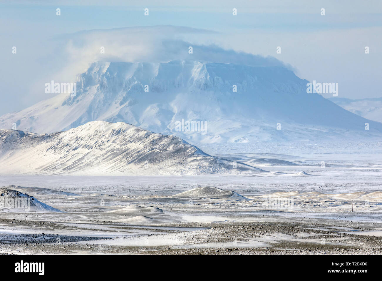 Route 1, Ring Road, Eglisstadir, Austurland, Iceland, Europe Stock Photo