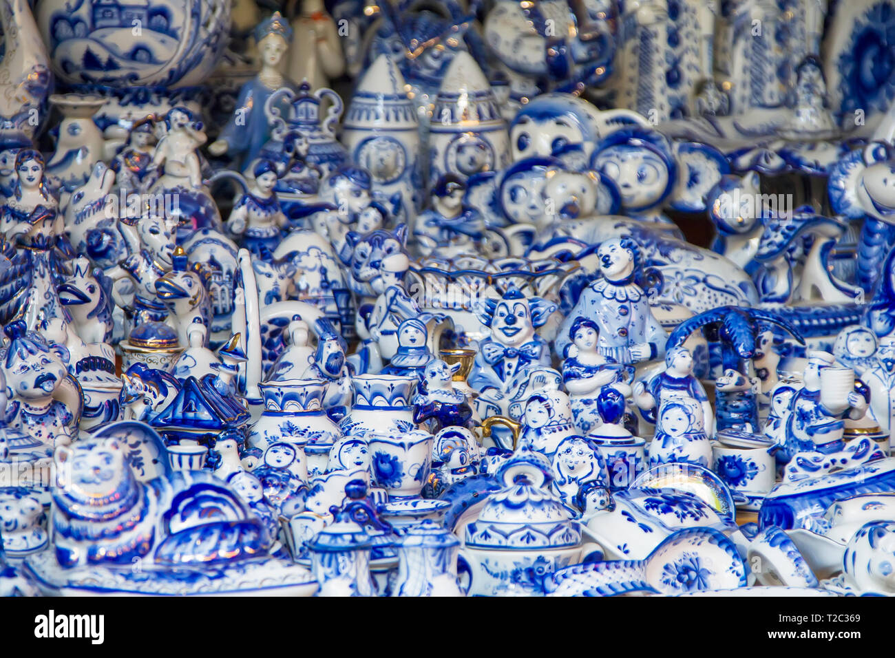 Russian Gzhel. Gzhel - Russian folk craft of ceramics and production ...