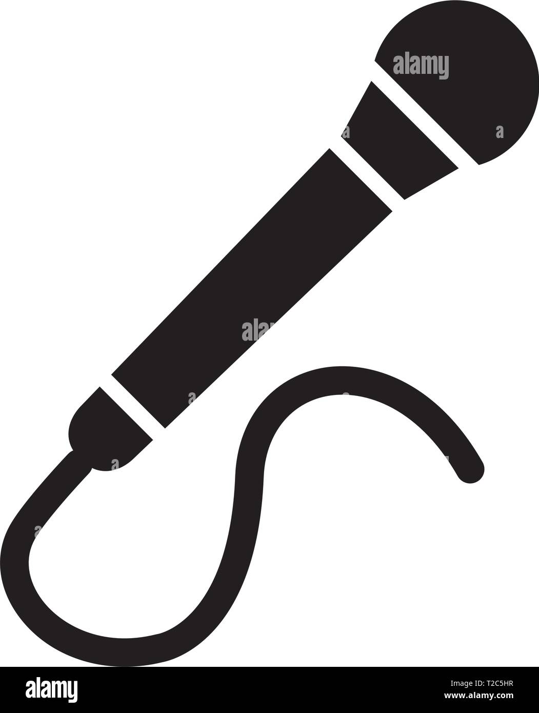 microphone icon vector Stock Vector Image & Art - Alamy