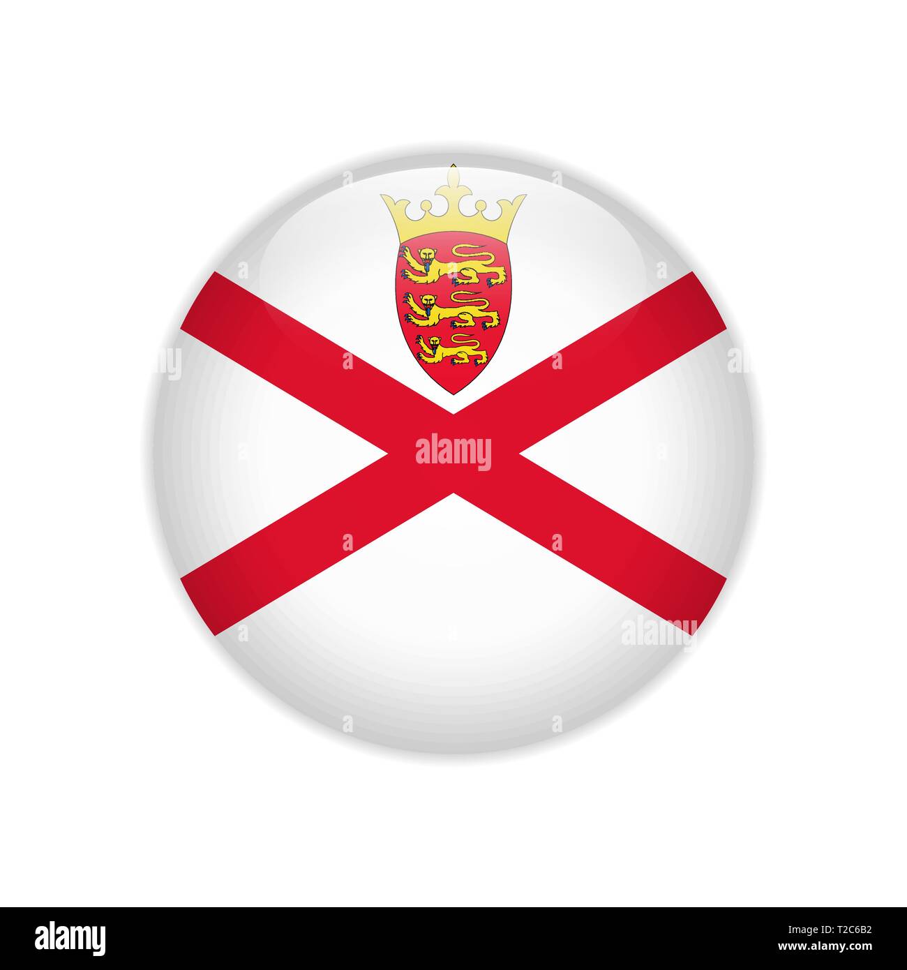 Country flag button web design Stock Vector