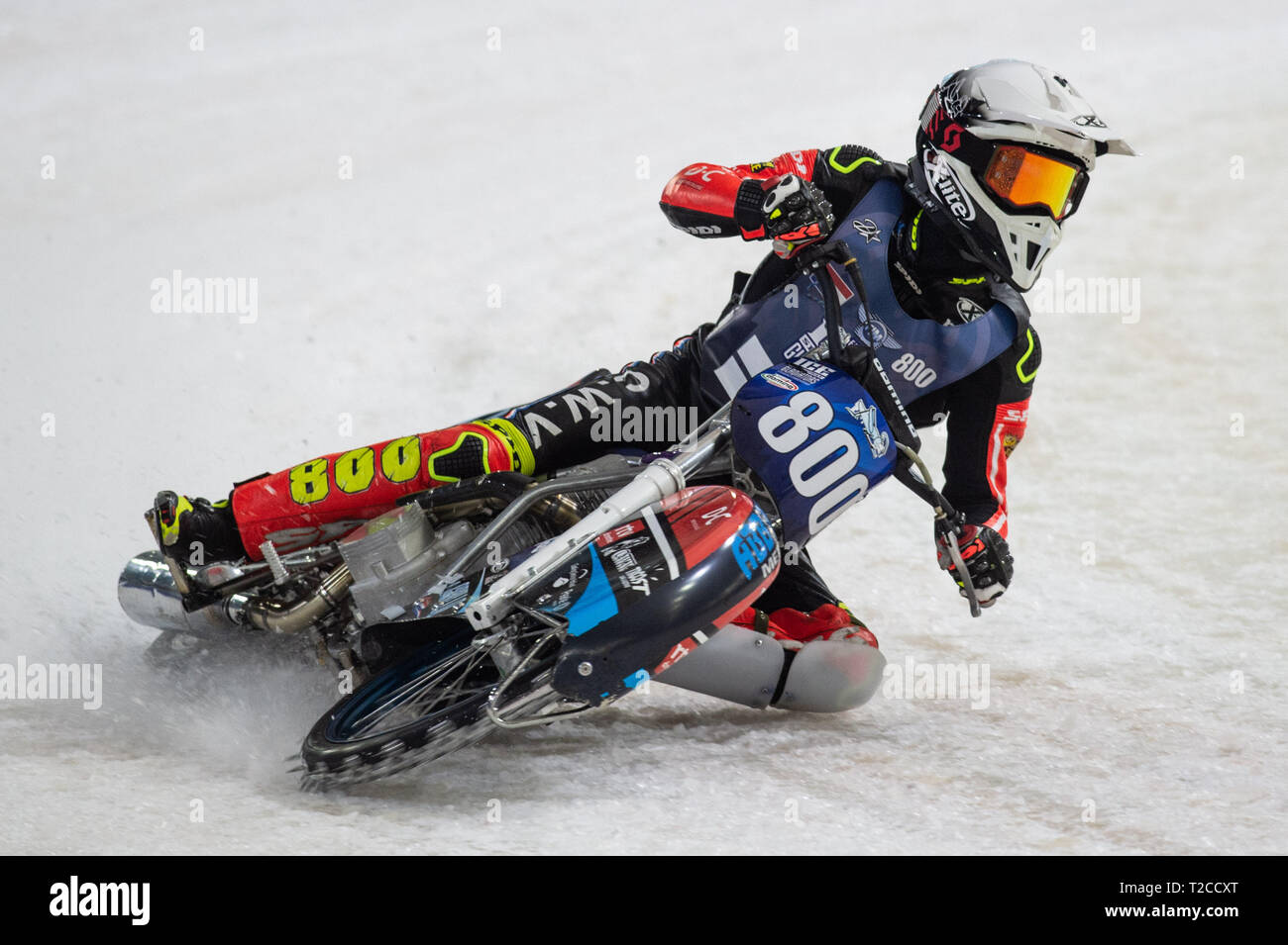 Heerenveen, Netherlands. 31st Mar, 2019. HEERENVEEN, NLD 30th March Jasper Iwema (800) in action ...