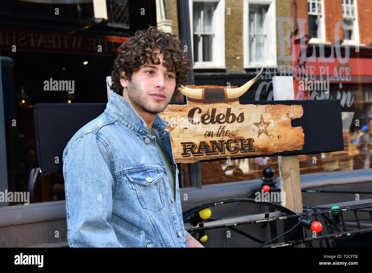 London, UK. 1st Apr 2019. Love Island's Eyal Booker attend Celebs On ...