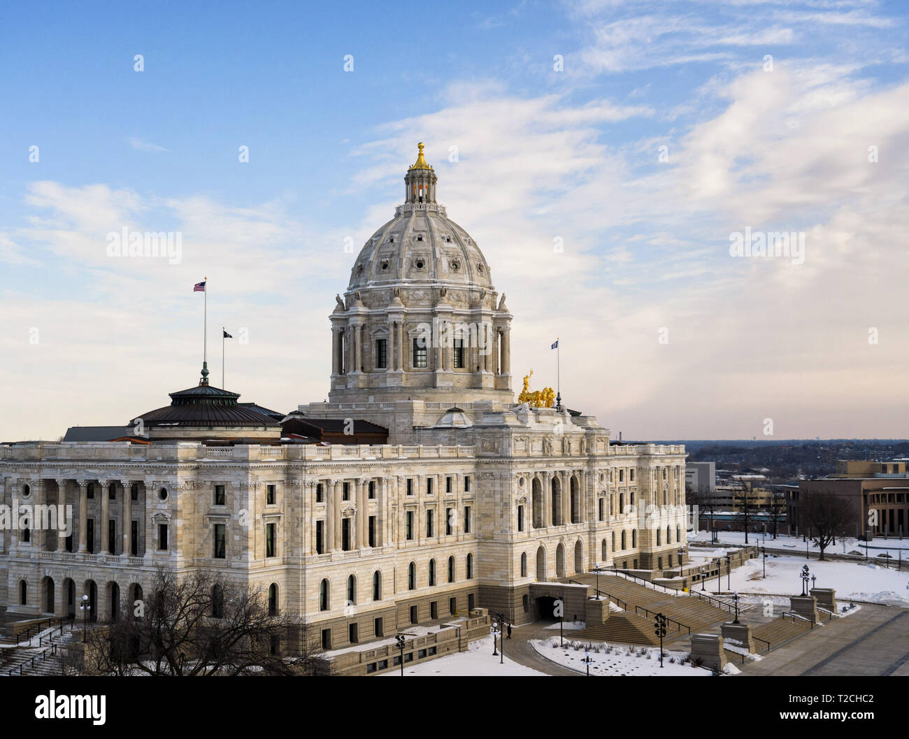 St. Paul, MN, USA. 13th Feb, 2018. Minnesota, USA - The Minnesota State Capitol. ] GLEN STUBBE Â¥ glen.stubbe@startribune.com Tuesday, February 13, 2018 The 2018 legislative session will both shape and be shaped by the forthcoming campaign, and a number of candidates for numerous political offices will be in the statehouse mix.EDS, thes eare for pre session preview story on Feb 18 and any appropriate use after that. Credit: Glen Stubbe/Minneapolis Star Tribune/ZUMA Wire/Alamy Live News Stock Photo
