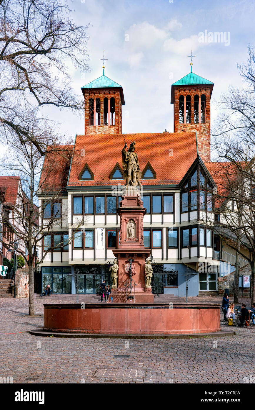 Market Square Fountain In Hesse Stock Photos Market Square