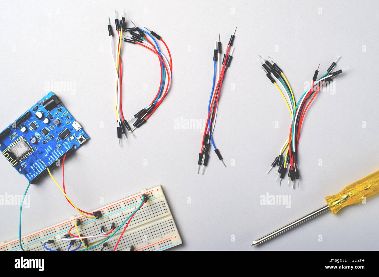 Electronic Components for Microcontrollers and Robotics, DIY, STEM