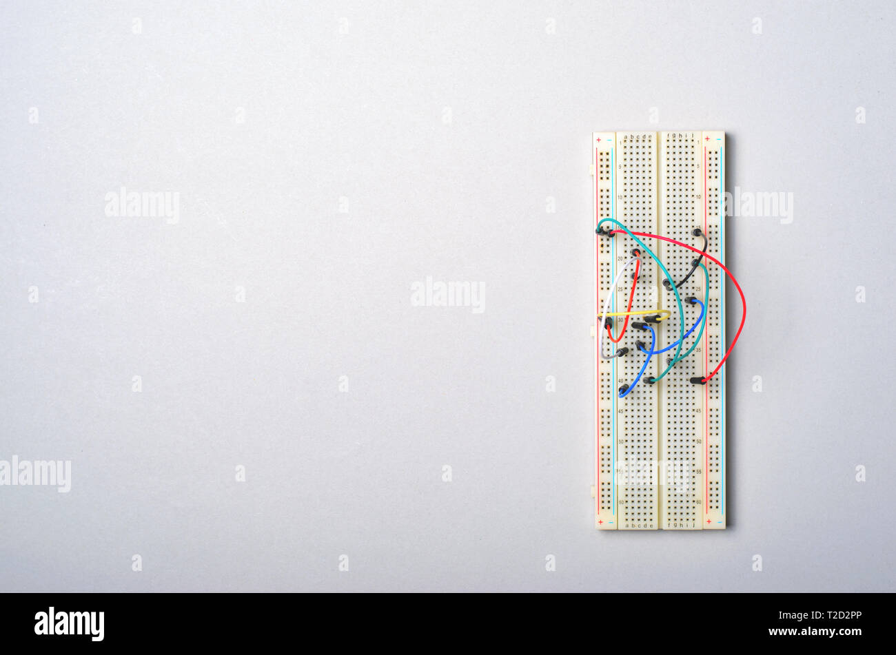 Breadboard and Electronic Wires, Prototyping Board for Electronic ...