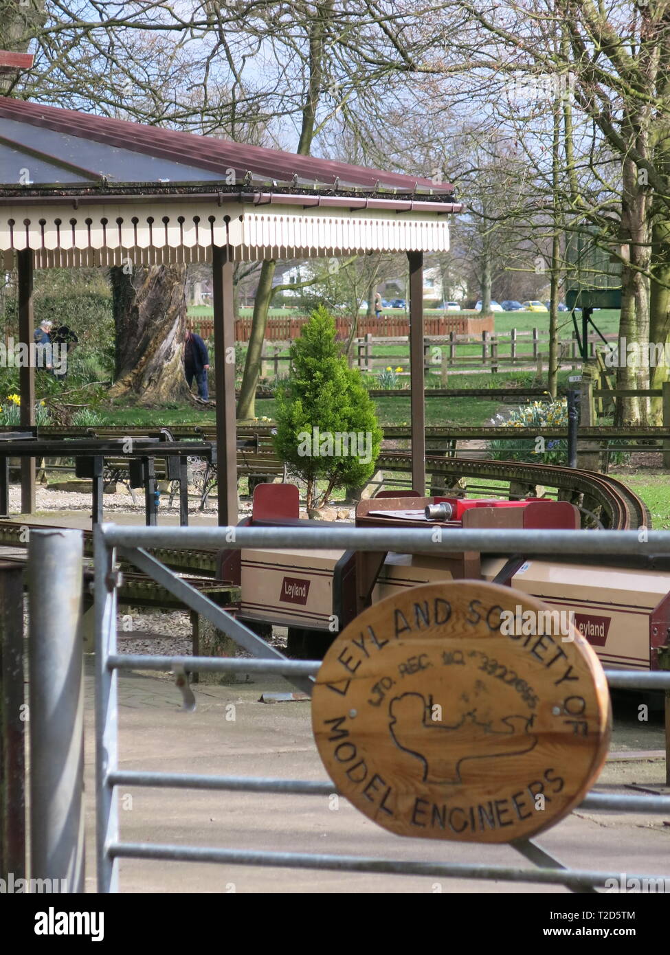 Leyland Socitey of Model Engineers has its track layout at Worden Park