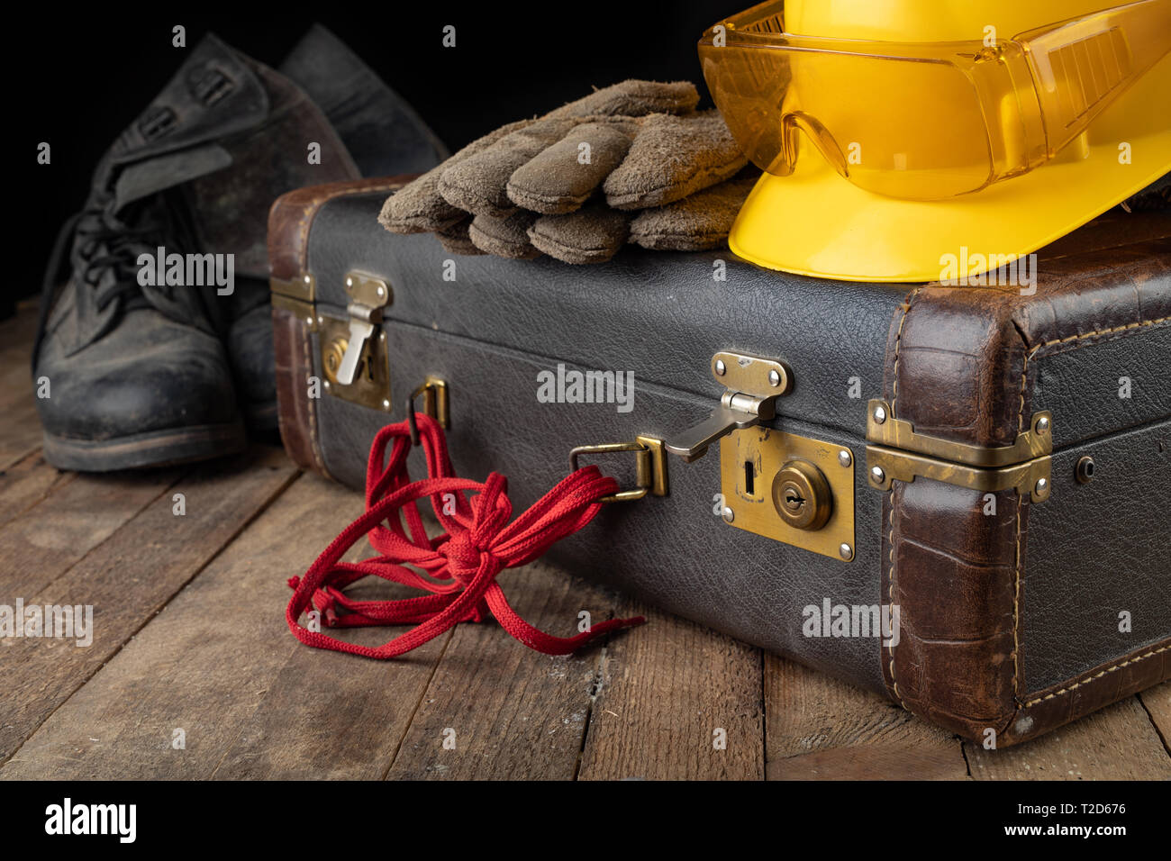 work travel suitcase