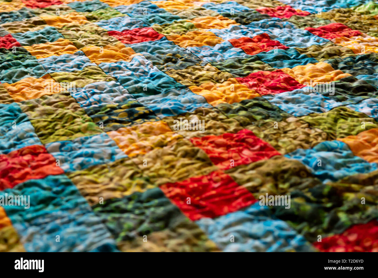 Colorful quilt hires stock photography and images Alamy