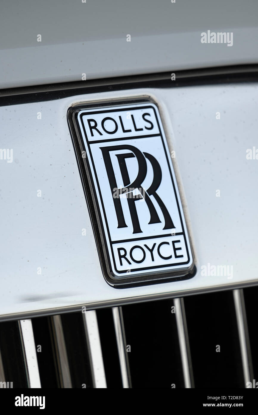Rolls royce car logo hires stock photography and images Alamy