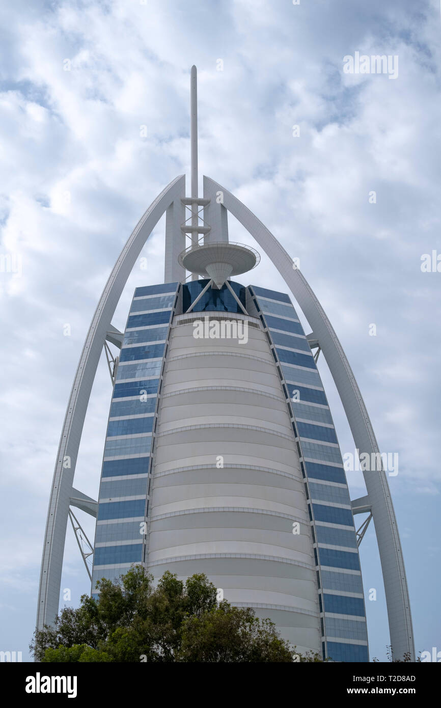Burj Al Arab Jumeirah Hotel In Dubai United Arab Emirates Stock Photo Alamy