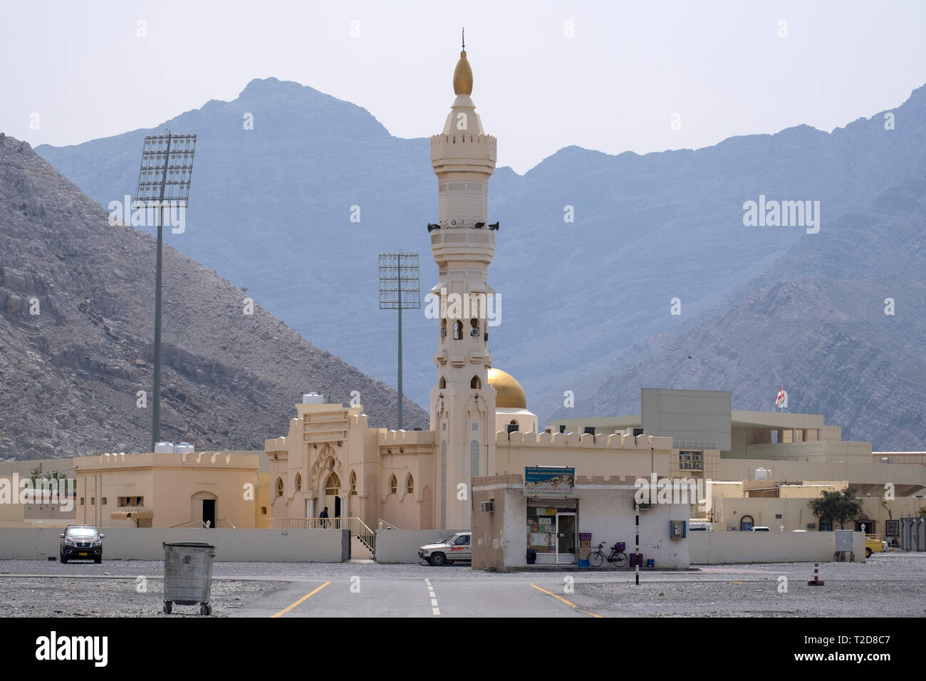 Mosque in Khasab, Oman Stock Photo