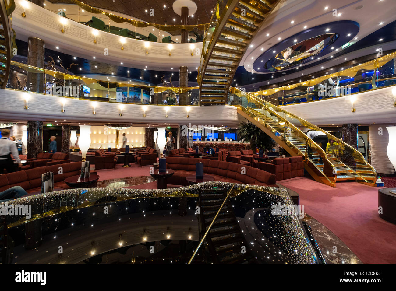Cruise Ship Interior Hi res Stock Photography And Images Alamy