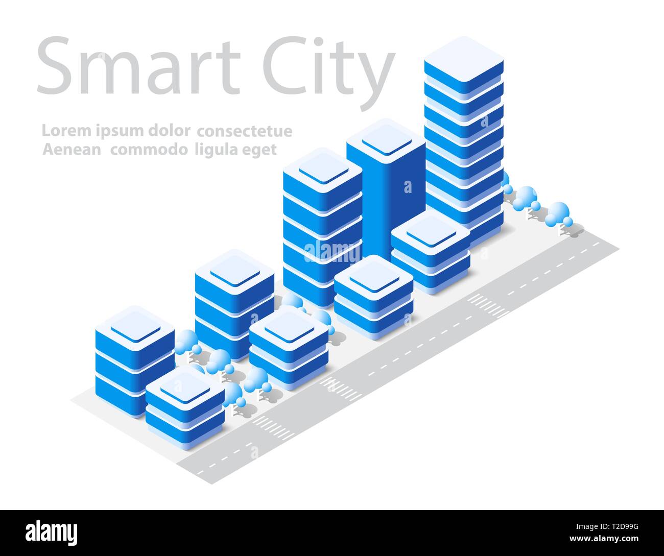3d map of city on white design street town buildings modern urban house ...