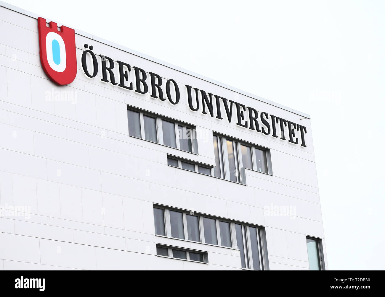 Örebro University (Swedish: Örebro universitet) is a state university in Örebro, Sweden. Stock Photo