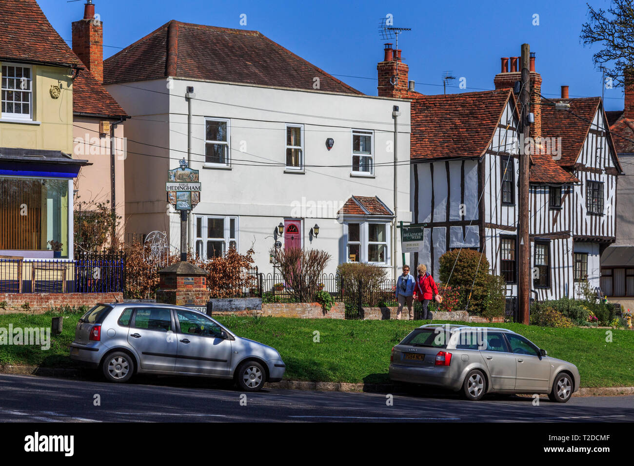 Sible Hedingham, Village Centre, essex, England, UK, GB Stock Photo Alamy