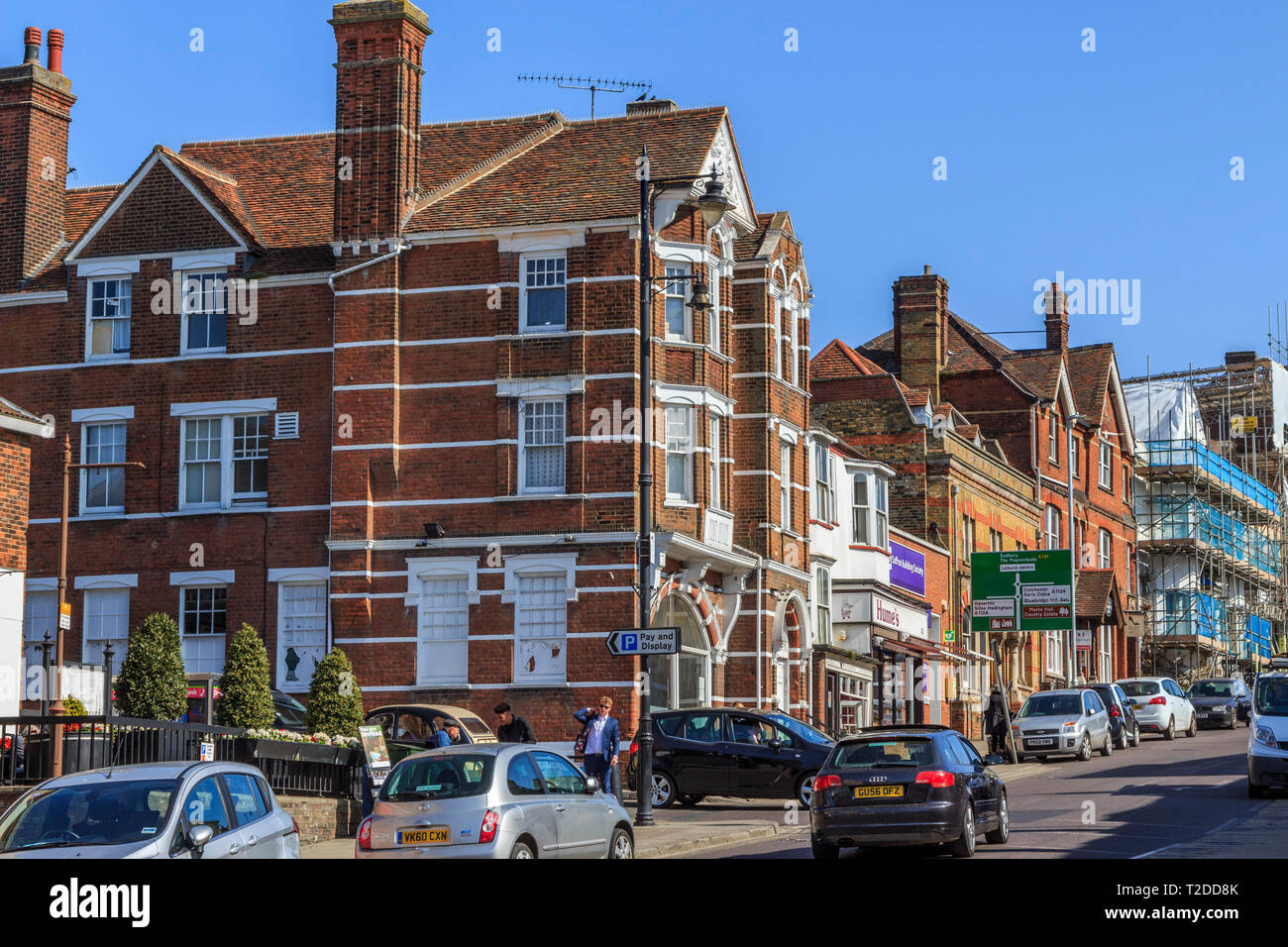 Hadleigh Town Centre, Suffolk, England, UK, GB Stock Photo - Alamy