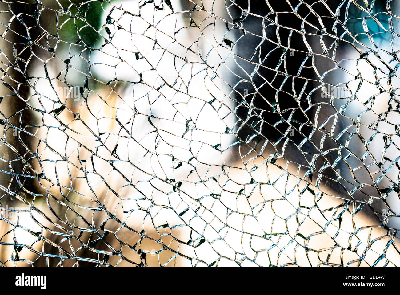 Broken glass for background pattern Stock Photo Alamy