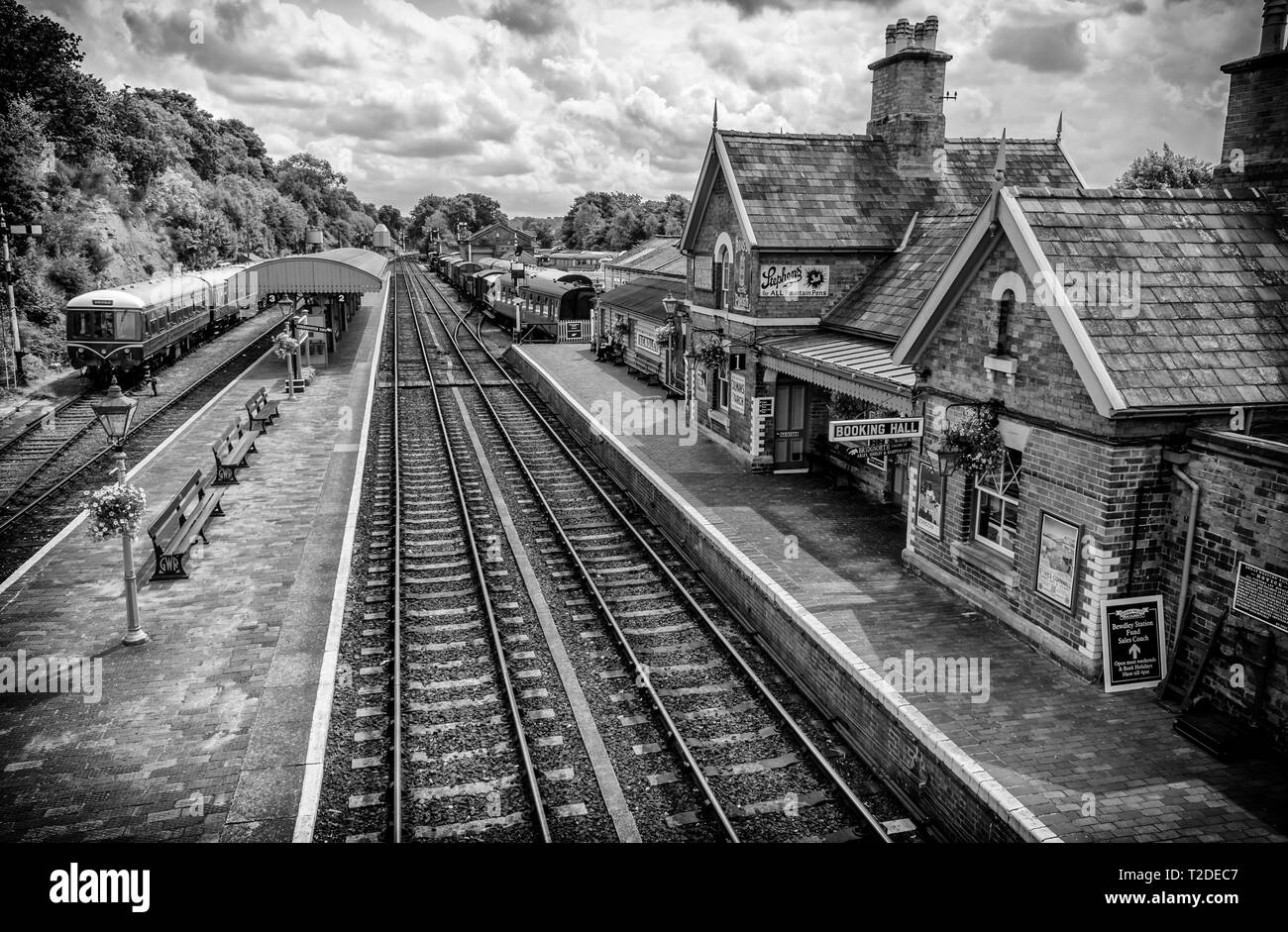 Bewdley Station, Severn Valley Railway Stock Photo