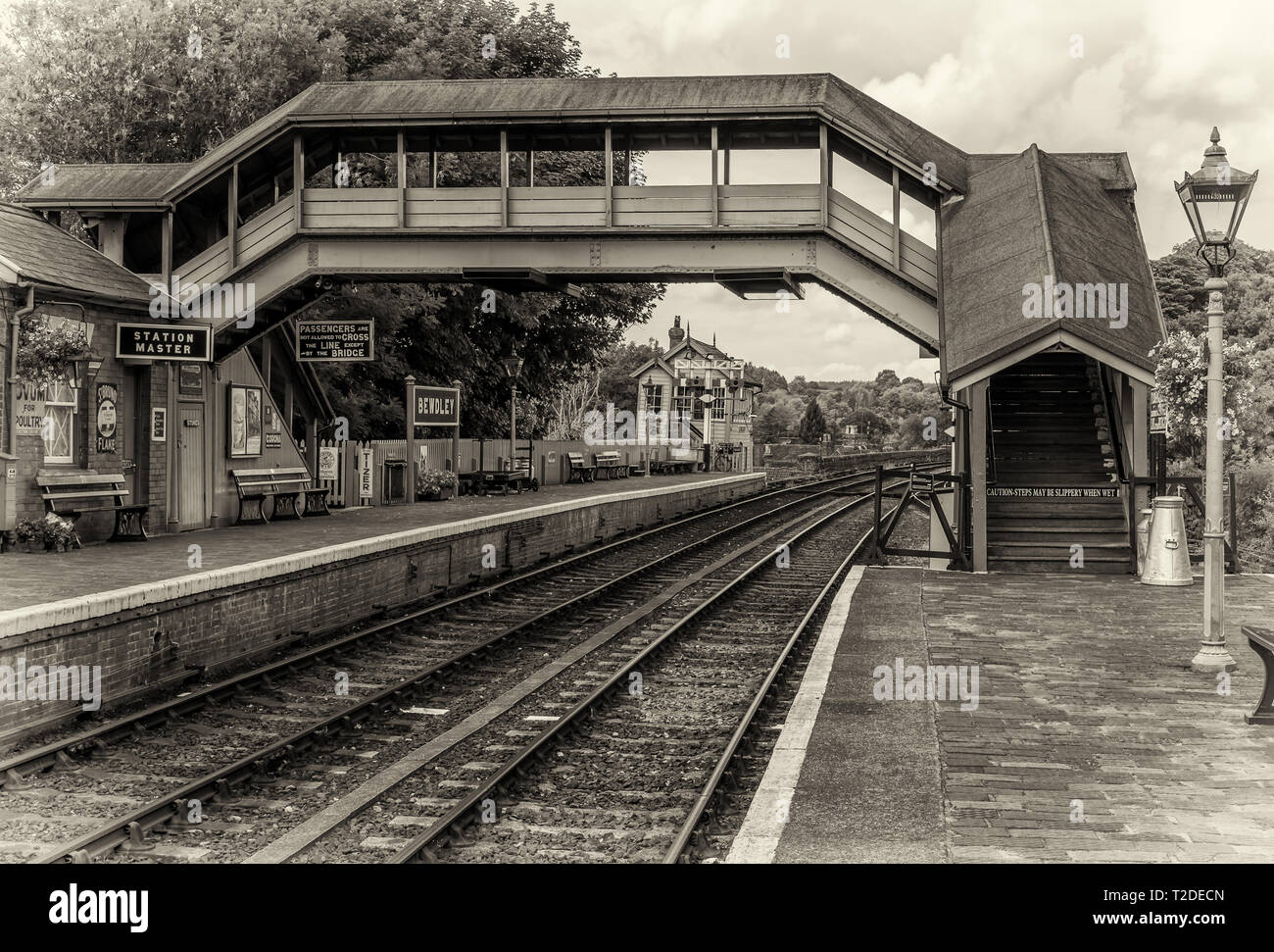 Bewdley Station, Severn Valley Railway Stock Photo