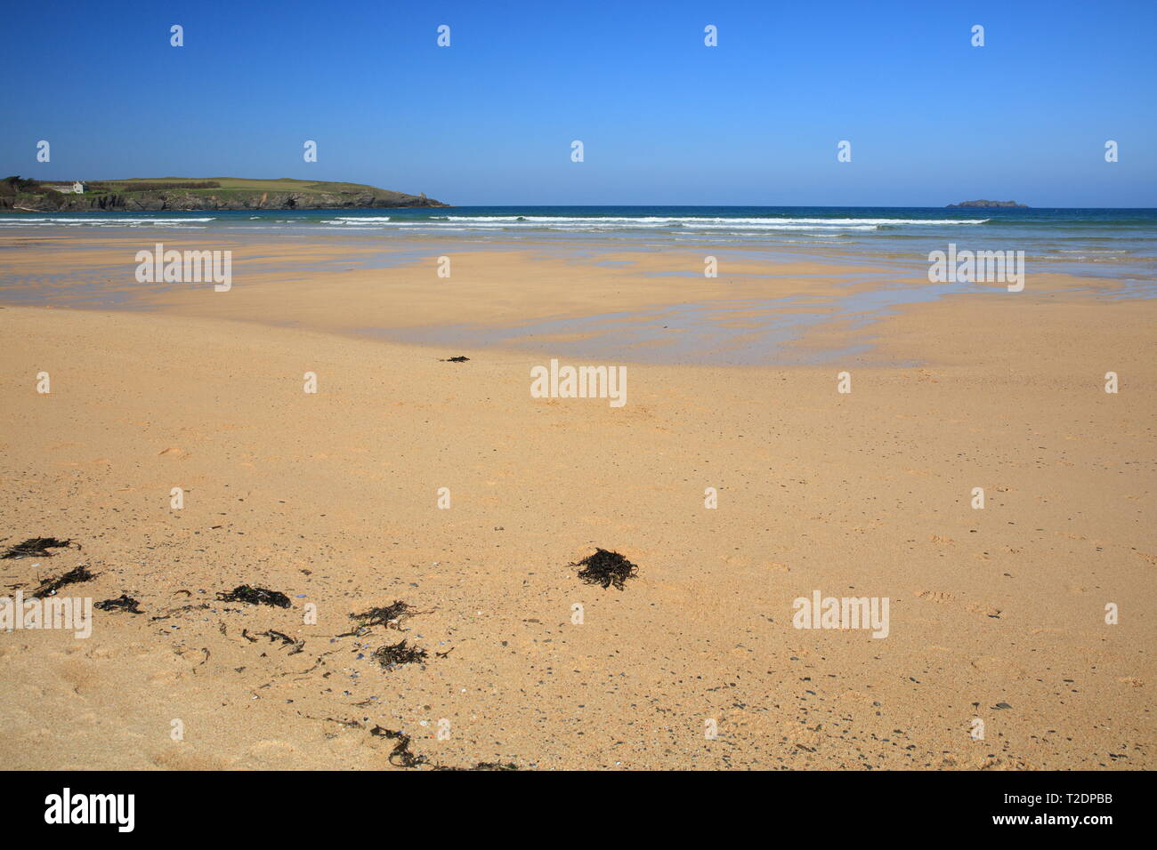 Harlyn bay, North Cornwall, England, UK Stock Photo Alamy
